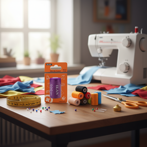 Filo da cucito Ilan 500m colore 39 per macchine da cucire e cucito a mano - Product Image 3