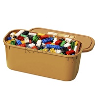 Récipient à crème glacée 5L 4.4 pintes, bacs à crème glacée maison réutilisables avec stockage de congélateur empilable pour yaourt, sorbet, gelato