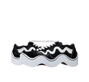Planche à roulettes ondulé bébé X Tyga chaussure nouveau avec boîte unisexe hommes vieux <span class=keywords><strong>Skool</strong></span> baskets à la mode Hypebeast ondulé bébé baskets - Product Image 1