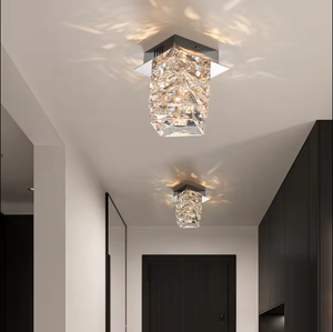 Pasillo Mini Lámparas colgantes Cristal moderno Candelabro pequeño Luces de techo para pasillo - Product Image 4