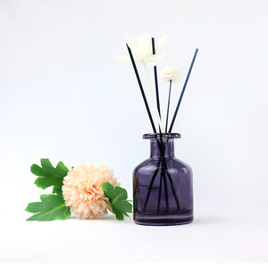 Sang trọng thanh lịch hương liệu nước hoa tinh dầu chai với bìa hương thơm khuếch tán thủy tinh hương thơm hương thơm thanh sậy chai - Product Image 4