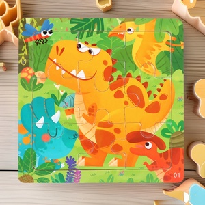 Jeu <span class=keywords><strong>de</strong></span> 9 cubes magiques en bois pour enfants, jeu <span class=keywords><strong>d</strong></span>'éveil à la logique, jouet éducatif pour bébés, apprentissage précoce, divertissant et pratique - Product Image 1