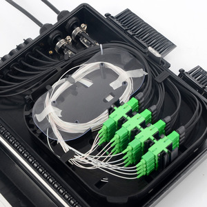 PROMOTION : Boîtier de distribution de fibre optique 16 cœurs, conception non coupée, port intermédiaire, boîtier de terminaison FTTH, ODP, NAP, FAT, <span class=keywords><strong>OTB</strong></span> - Product Image 4