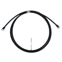 Kabel Jumper Rf panjang kustom 1/2 kabel super fleksibel 4.3-10 Jumper pria untuk 7/16 Jumper wanita Din 3m