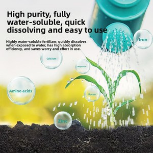 Fertilizantes orgánicos utilizables para fertilizante de espinacas en polvo Elemento medio especial para verduras Sin residuos de hormonas Hueco - Product Image 3