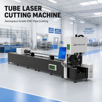 Découpeuse laser à tube métallique d'entrée de gamme, structure simple, entretien facile pour la découpe générale de profilés métalliques