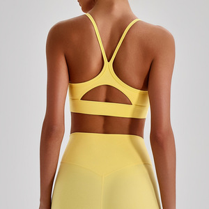 Top Deportivo con Logotipo Personalizado, Transpirable, para Yoga, con Espalda Descubierta, Sensación de Segunda Piel, para Adolescentes, Modelo 4136 - Product Image 1