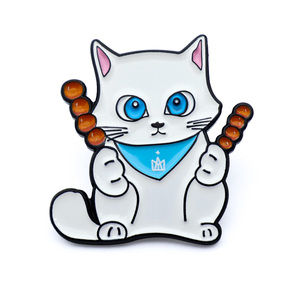 เข็มกลัดเคลือบลายการ์ตูนสติ๊กแมน Sming Pins พร้อมข้อความ "นั่นไม่ใช่สัญญาณดี" ทำจากโลหะผสม เหมาะสำหรับติดกระเป๋าเป้สะพายหลัง เสื้อผ้า และเป็นของขวัญ - Product Image 3