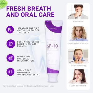 US <b>Probiotic</b> Organic Anti-Cavity Whitening Toothpaste Mint Flavor Anti Plaque Deep Cleaning Fresh Breath Enamel Safe Fluoride - Product Image 4