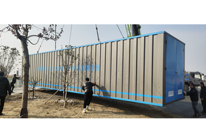 Impianto di Trattamento Acque Reflue ad Alta Efficienza Controllato da PLC, Containerizzato con Serbatoio a Pressione e Pompa per Uso Domestico - Product Image 6