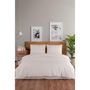 Juego de Funda Nórdica de Algodón Sólido Karden Flower, 200x220 cm, Cama Doble, Textil para el Hogar - Product Image 1