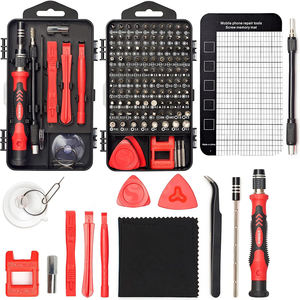 Nouvelle boîte à outils miniature 2025, kit d'outils de réparation DIY de 115 pièces avec étui rigide pour téléphone Android, ordinateur portable et ordinateur, personnalisable OEM - Product Image 3
