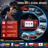 Herramienta de Diagnóstico LAUNCH CRP123 V2.0 Plus Elite para Escanear Todos los Sistemas con 3 Funciones de Reinicio: Servicio de Aceite/Reinicio SAS, Escáner OBD2