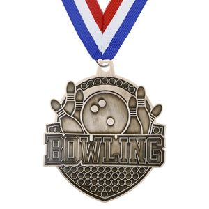 เหรียญกีฬาโบว์ลิ่งโลหะ 3 มิติ LY Wholesale Free Lster Medallas Deportivas - Product Image 4