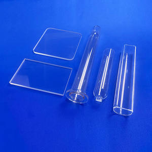 أسطوانة مربعة كوارتز شفافة بوتقة مقاومة للتآكل عالية الحرارة لتطبيقات إضاءة أشباه الموصلات توسيع - Product Image 3