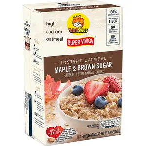 OEM high calcium traditional cereal breakfast instant oatmeal