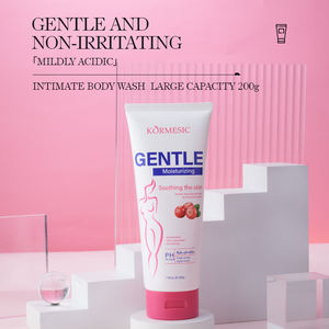 <span class=keywords><strong>Gel</strong></span> <span class=keywords><strong>douche</strong></span> <span class=keywords><strong>intime</strong></span> doux KORMESIC 200g, formule personnalisée OEM, légèrement acide, apaisant et hydratant, marque privée - Product Image 6