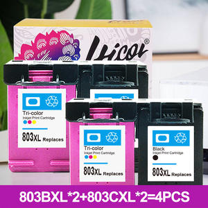Hicor 803 XL 803XL Premium Couleur Noir Cartouche D'encre Remanufacturée pour HP803 pour <span class=keywords><strong>HP</strong></span> <span class=keywords><strong>Deskjet</strong></span> 1110 1115 2130 2135 <span class=keywords><strong>3630</strong></span> <span class=keywords><strong>Imprimante</strong></span> - Product Image 6