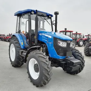 Tracteur agricole 90hp, prix YTO, tracteur NLX904 en modèle de conduite 4x4