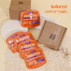 <span class=keywords><strong>Maschera</strong></span> per <span class=keywords><strong>Capelli</strong></span> Koloryst con Formula Organica alla Cheratina, Confezione da 10ml per Riparare <span class=keywords><strong>Capelli</strong></span> Secchi con Fogli di Cheratina Lisci - Product Image 1