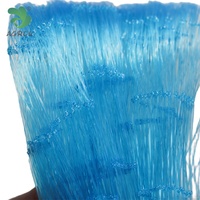 Filet de pêche en monofilament 100 % nylon bleu, personnalisable, vente en gros, Thaïlande