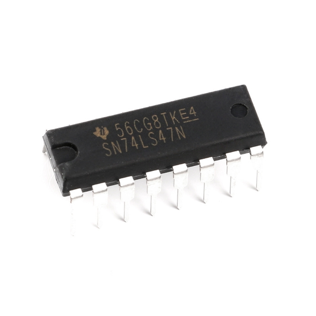 Direct connection Sn74ls47n Bcd 7 High-level effective decoding / Driver Dip-16