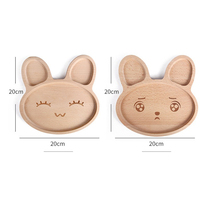 Assiettes à manger en bois de conception orientale à motifs personnalisés pour enfants plateaux de restauration rectangulaires pour les occasions de mariage gravés
