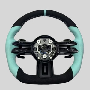 Compatible avec les modèles <span class=keywords><strong>Mercedes</strong></span>-Benz A, CLA, CLS, <span class=keywords><strong>GT</strong></span>, GLE, W176, W177, W117, W218 équipés d'un volant sport AMG de type D - Product Image 6