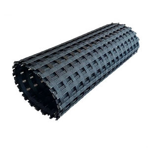 Géogrilles enduites d'asphalte de bitume de résistance à la corrosion - Product Image 3