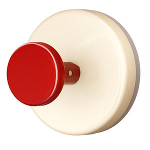 Crochet à ventouse moderne rond en PP, organisateur mural pour porte et armoire, pour le rangement de courrier et de clés - Product Image 4