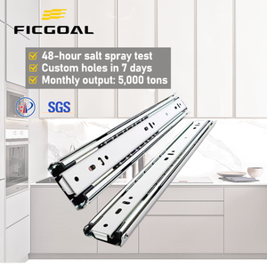 Tiroir de rangement moderne vietnamien AODELI avec glissière à billes en acier lisse à extension complète, plaqué zinc, grande capacité de charge pour cuisine et salle à manger - Product Image 1