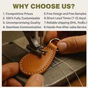 ميدالية مفاتيح جلدية مخصصة بتصميم ريترو هدية أعمال للرجال، عالية الجودة وصديقة للبيئة بشكل مستطيل مع طباعة بالقص - Product Image 5