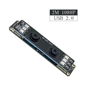 โมดูลกล้อง USB 2MP 1080P 1/2.7 CMOS เลนส์โฟกัสคงที่ไม่บิดเบือน RGB IR 85dB โมดูลเสียบใช้งานได้ทันทีสำหรับอุปกรณ์ AI ในบ้านอัจฉริยะ - Product Image 1
