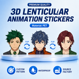 สติกเกอร์ติดรถยนต์ลายการ์ตูนอนิเมะญี่ปุ่นมาดาระแบบ 3 มิติ กันน้ำ ผลิตตามสั่ง วัสดุ PET - Product Image 1