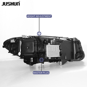 โรงงาน JUHSUN ขายส่งชุดไฟหน้าสำหรับรถยนต์ซีรีส์ 5 ปี 2011-2013 ไฟ DRL สีเหลืองและสีขาวแบบปรับเปลี่ยนได้ ไฟหน้า LED สำหรับรุ่น LE - Product Image 4