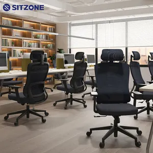Sitzone mobili commerciali comode sedie girevoli moderne Silla De Oficina Office Mesh