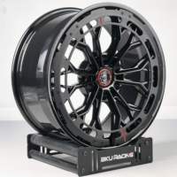 Bku 2 pièces jantes pour Chevrolet Corvette C7 C8 C6 C5 ZR1 Z06 19 20 21 22 pouces jantes en alliage léger forgé 5x120.65 roues
