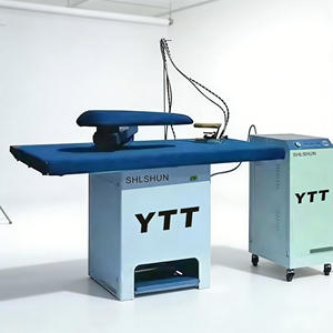Máquina de planchar industrial comercial de gran venta, mesa de planchado para hoteles y hospitales con generador de vacío y juego de planchas - Product Image 4