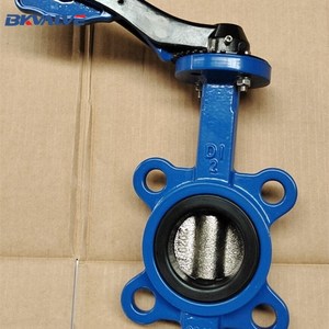 Dễ uốn sắt đòn bẩy loại EPDM ghế Wafer bướm van Nhà cung cấp với giá tốt - Product Image 3