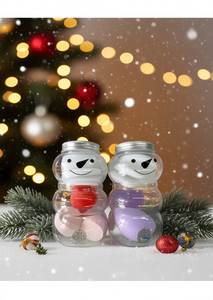 Facial Sponge Set Snowman Puff Combo 6 X 200 Washable Makeup Tools - Product Image 2