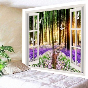 Nhà sản xuất của đầy màu sắc Bohemian trừu tượng Hippie <span class=keywords><strong>Trippy</strong></span> tường treo <span class=keywords><strong>psychedelic</strong></span> tấm thảm in AUBUSSON thiết kế - Product Image 4