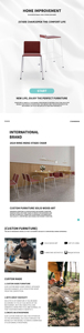Vente en gros Cantine scolaire Personnel de la société Salle à manger Business Design Table respectueuse de l'environnement Chaise pour 4 personnes - Product Image 6