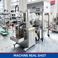 Machine à emballer les sachets de thé Hibiscus Orchid Dip Machine à emballer automatique les sachets de thé Triangle de fleurs intérieures et extérieures