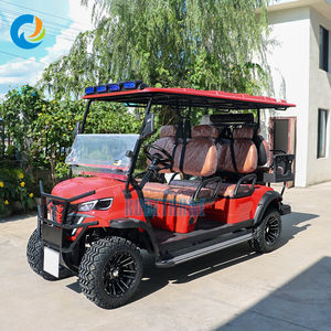 Voitures de golf personnalisées à vendre, voiture homologuée <span class=keywords><strong>pour</strong></span> la route, électrique, 6 places, meilleur véhicule utilitaire tout-terrain, voitures de golf personnalisées bon marché - Product Image 1