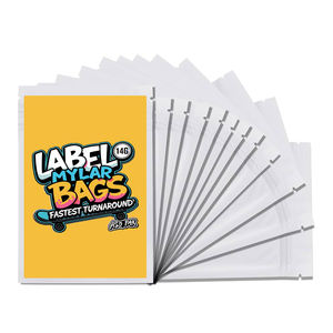 Bolsas de Mylar Personalizadas con Cierre Hermético a Prueba de Niños para Snacks, Chocolate, Chicle, Leche, Gelatina - Empaque de Grado Alimenticio - Product Image 4