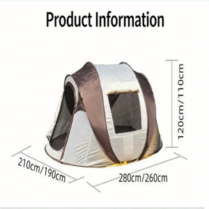 Tenda de Camping Pop-up Eficaz e Durável para Camping Scout e Programas de Educação ao Ar Livre para Jovens - Product Image 5