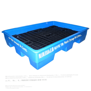 Contenitore di ritenzione in plastica blu da 150L per stoccaggio industriale - Product Image 2