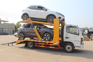Une remorque capable de transporter <span class=keywords><strong>deux</strong></span> voitures Véhicule de transport spécialisé 4x2 pour les magasins 4S - Product Image 5