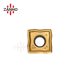SOMT掘削インサートOEM ZANHOブランド全角全角加工スクエア形状PVDコーティング超微細セメント入りカーバイド - Product Image 1