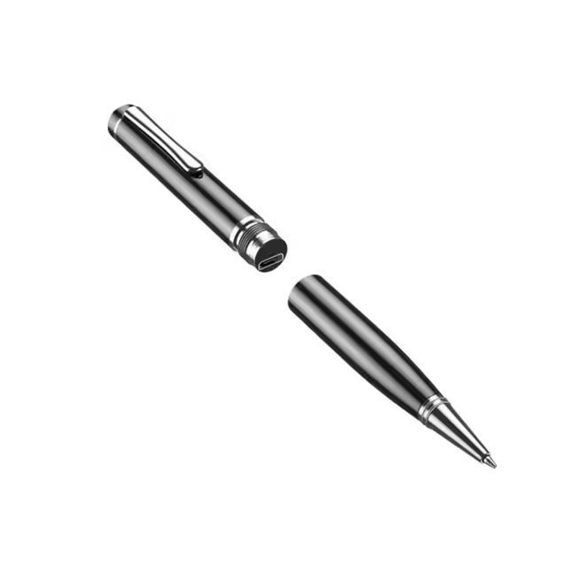 Professional Slim Pen Type One Button Control Voice Recording Pen Easy Portable Digital Human Voice Recorder